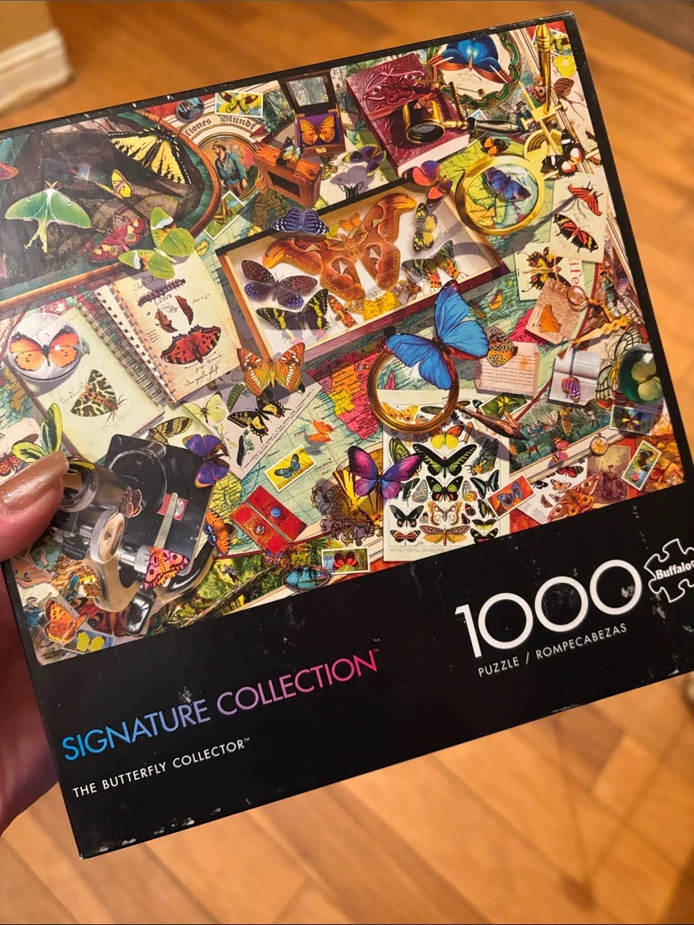 Buffalo David Bitton vibrant puzzle